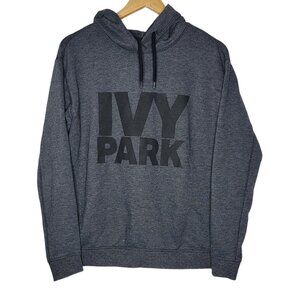Ivy Park Dark Gray Logo Spell Out Pullover Hoodie Hooded Sweater Men's XS‎